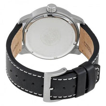 Load image into Gallery viewer, Eco-Drive Chandler Black Dial Men&#39;s Leather Watch