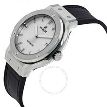 Load image into Gallery viewer, Classic Fusion Silver Opaline Dial Automatic Men&#39;s Titanium Watch